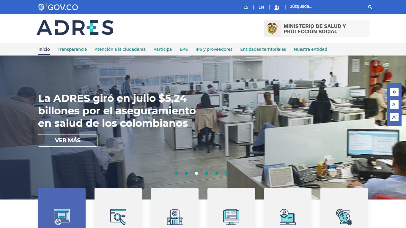 Inicio - ADRES
